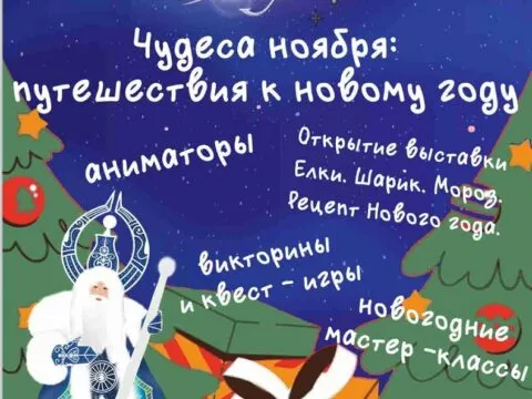 Программа «Чудеса ноября: путешествия к Новому году» - 22 Ноября 9 Чудеса ноября