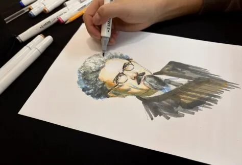 Декоративный скетчинг