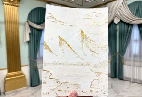 Мастер-класс по созданию интерьерной картины