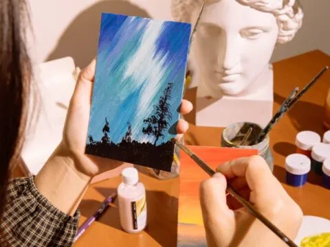 Мастер-классы по живописи акрилом