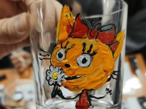 Роспись на стаканах