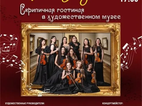 Скрипичная гостиная в художественном музее