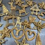 игрушки из бумажной лозы