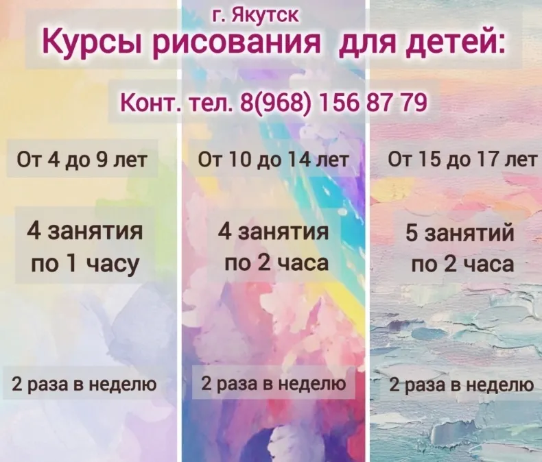 Курсы рисования для детей