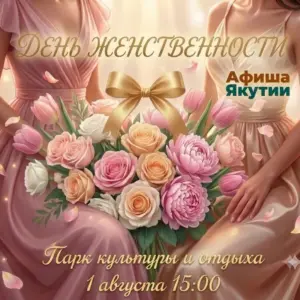 Международный флешмоб Женственности в Якутске – 1 Августа